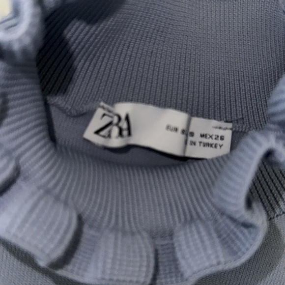 Zara Ruffle Turtleneck - Picture 6 of 8